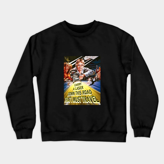 Carry a laser Crewneck Sweatshirt by Manatee Max